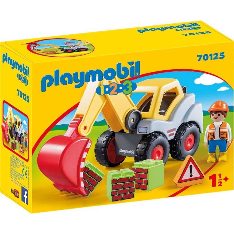 Φορτωτής Εκσκαφέας 70125 Playmobil