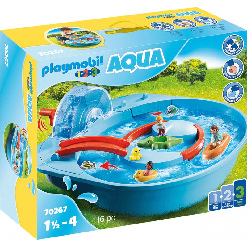 Μεγάλο Aqua Park Με Νερόμυλο 70267 Playmobil