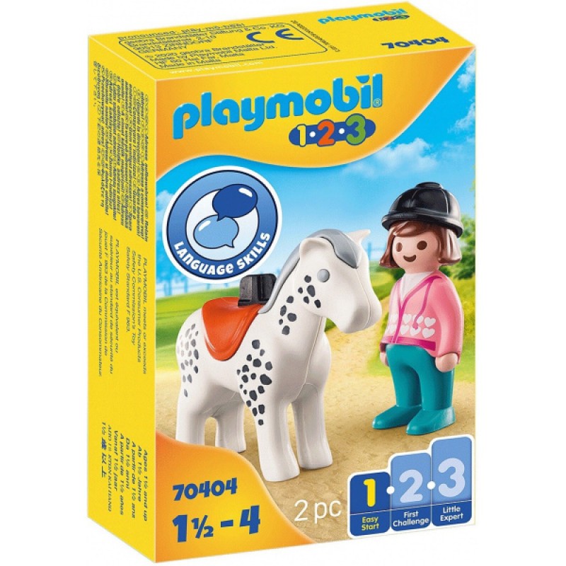Αναβάτρια Με Άλογο 70404 Playmobil