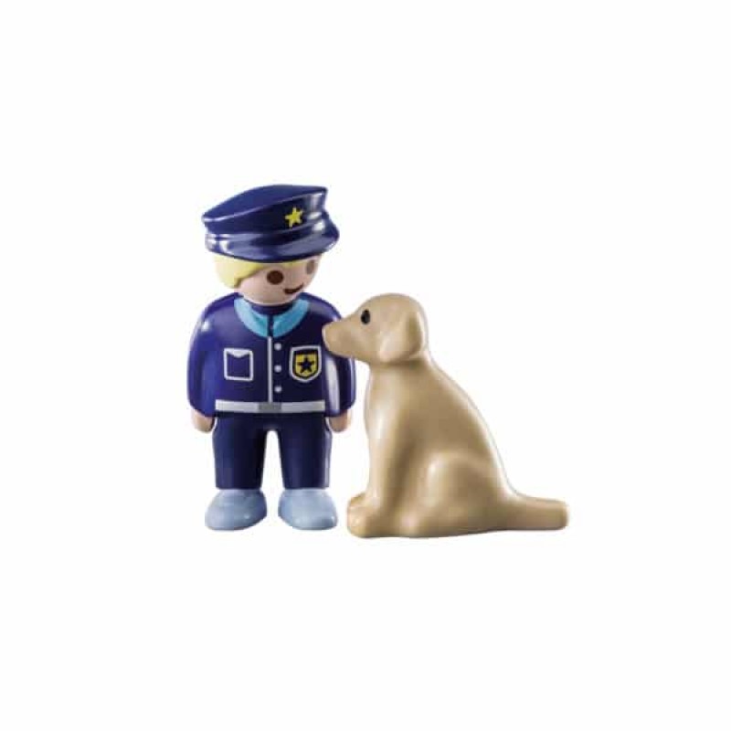 Αστυνομικός Με Εκπαιδευμένο Σκύλο 70408 Playmobil