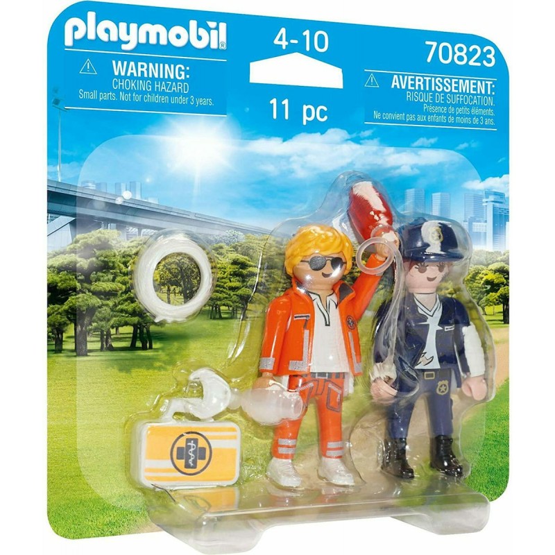 Διασώστης Και Αστυνομικός DuoPack 70823 Playmobil