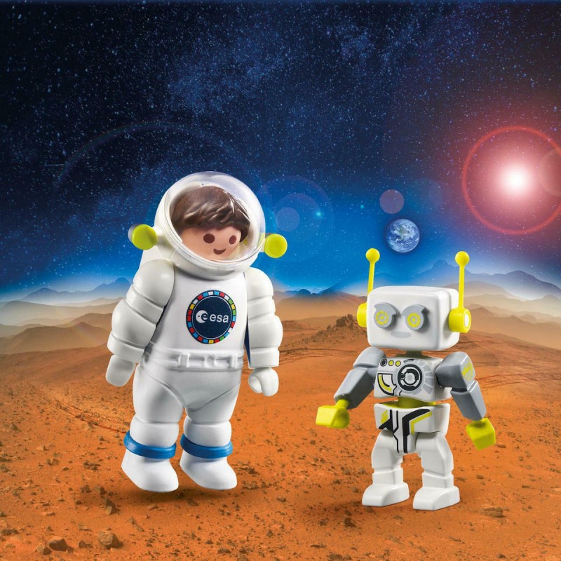 ESA Astronaut And ROBert DuoPack 70991 Playmobil