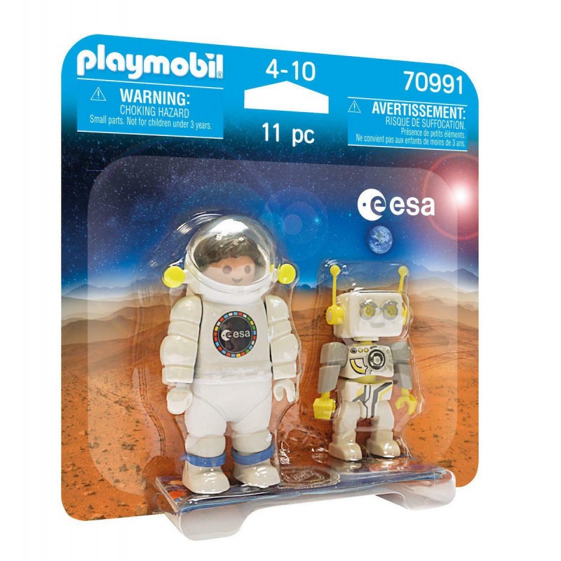 ESA Astronaut And ROBert DuoPack 70991 Playmobil