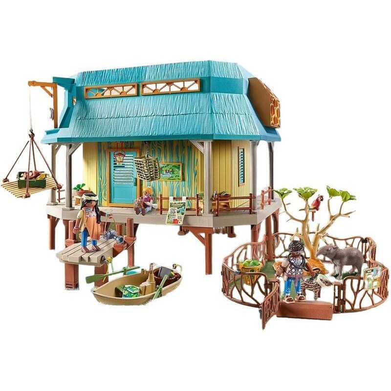 Wiltopia - Σταθμός Περίθαλψης Άγριων Ζώων 71007 Playmobil