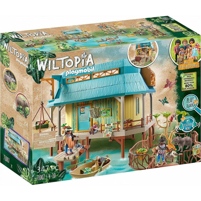 Wiltopia - Σταθμός Περίθαλψης Άγριων Ζώων 71007 Playmobil