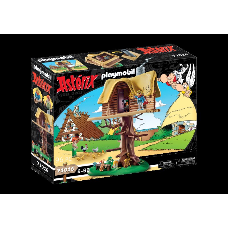 Asterix : Το Δεντρόσπιτο Του βάρδου Κακοφωνίξ 71016 Playmobil