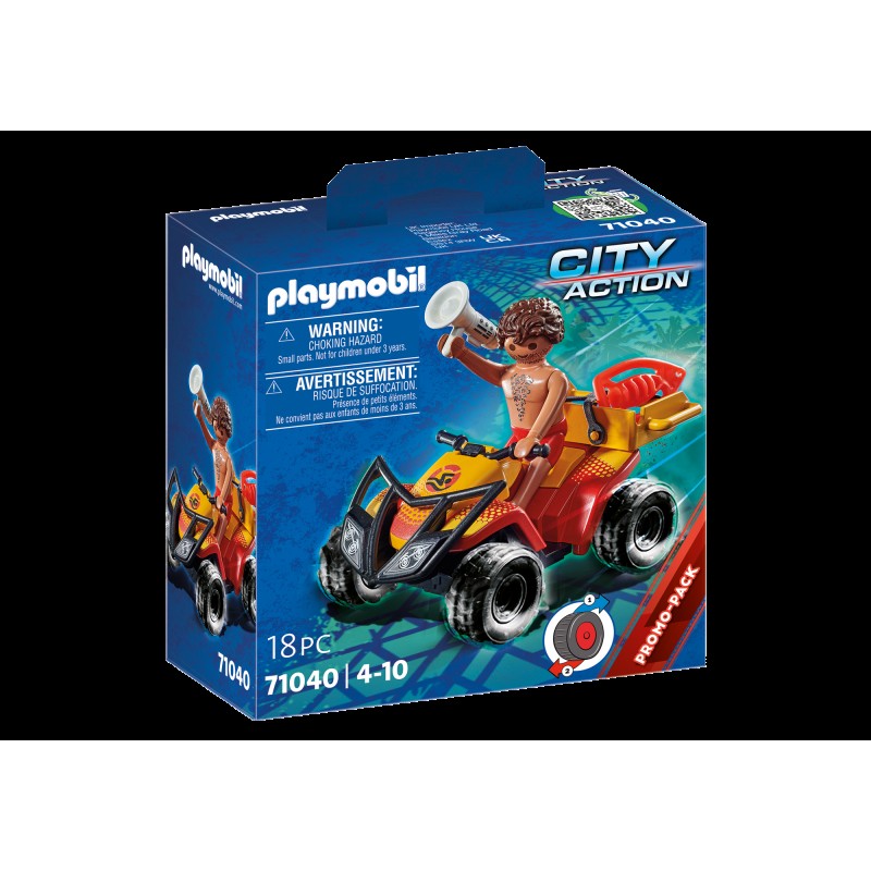 Ναυαγοσώστης Με Γουρούνα 4x4 71040 Playmobil