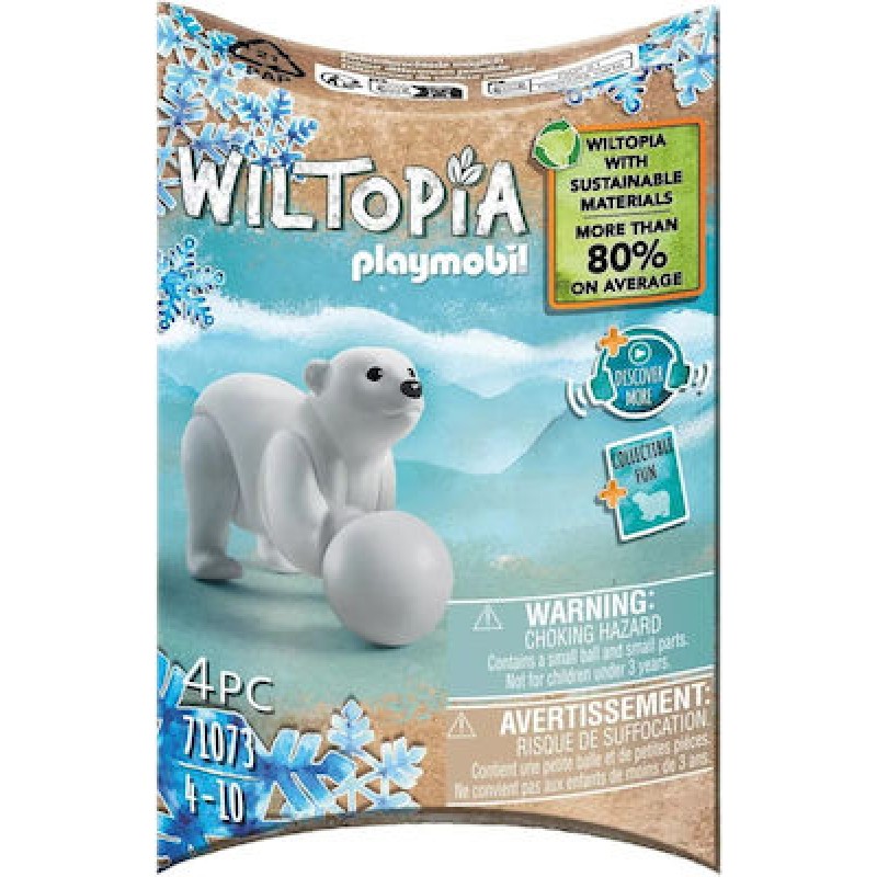 Μωρό Πολική Αρκούδα Wiltopia 71073 Playmobil