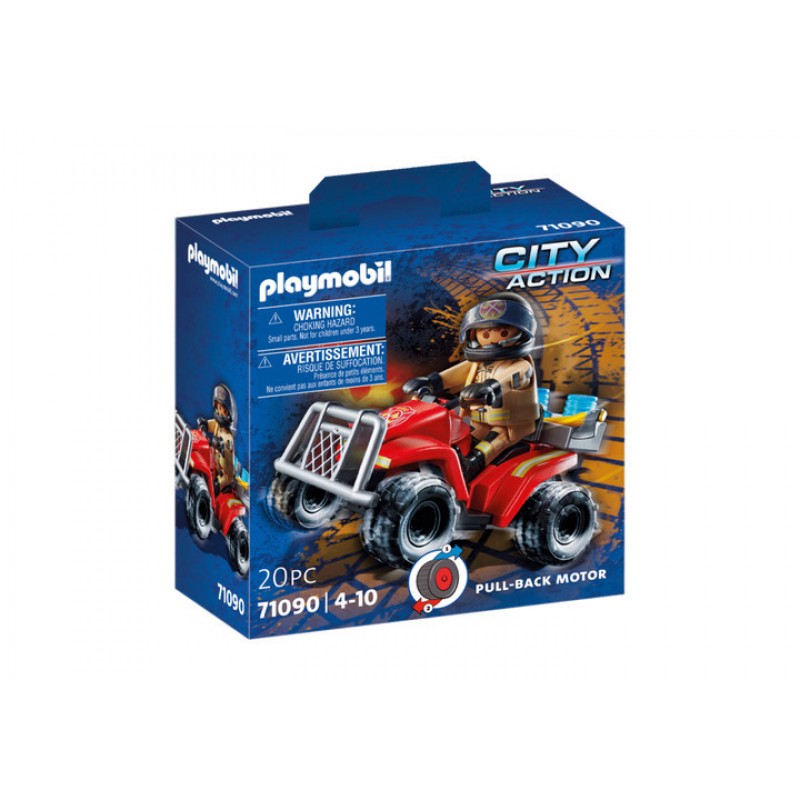 Πυροσβέστης Με Γουρούνα 4x4 71090 Playmobil