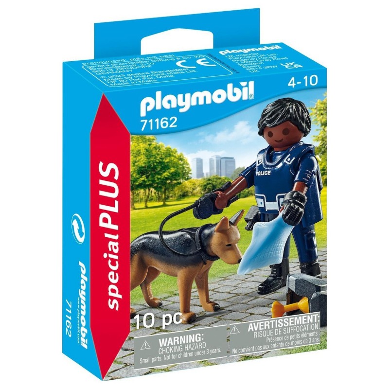 Αστυνομικός Με Σκύλο Ανιχνευτή 71162 Playmobil