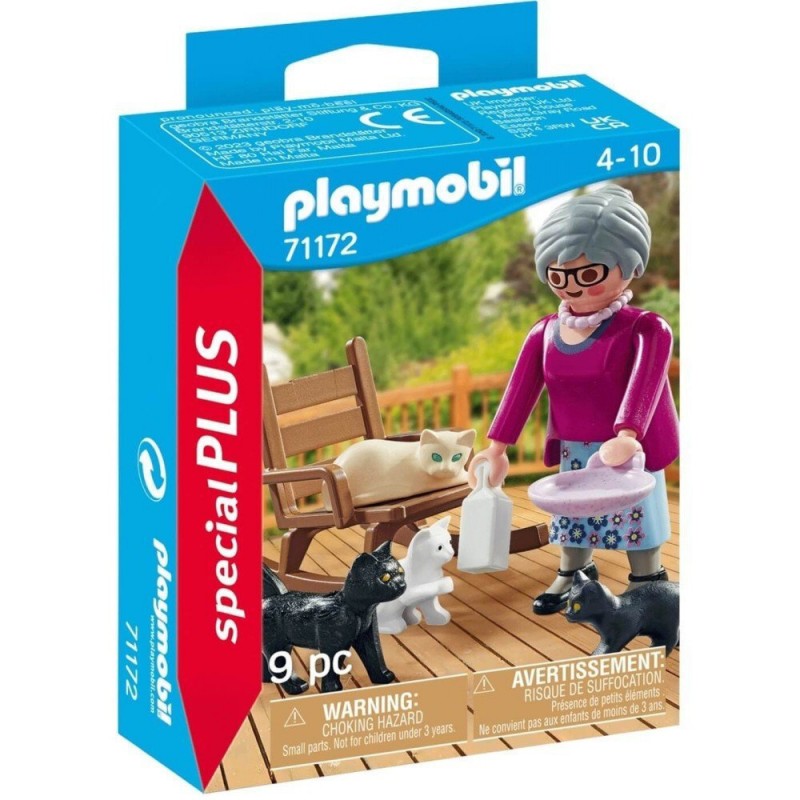 Γιαγιά Με Γατάκια 71172 Playmobil