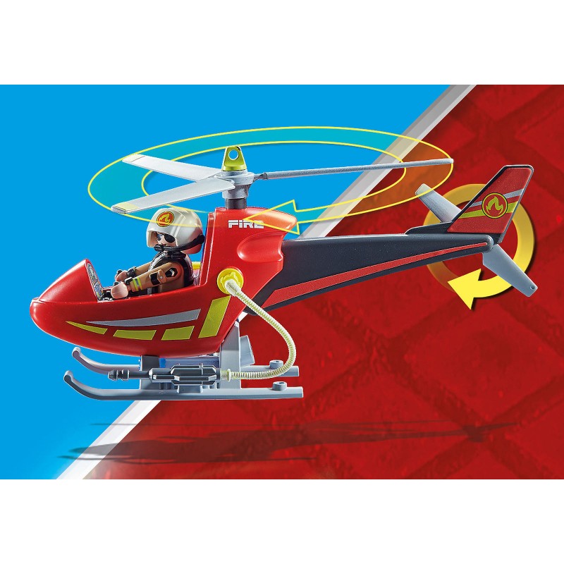 Ελικόπτερο Πυροσβεστικής 71195 Playmobil