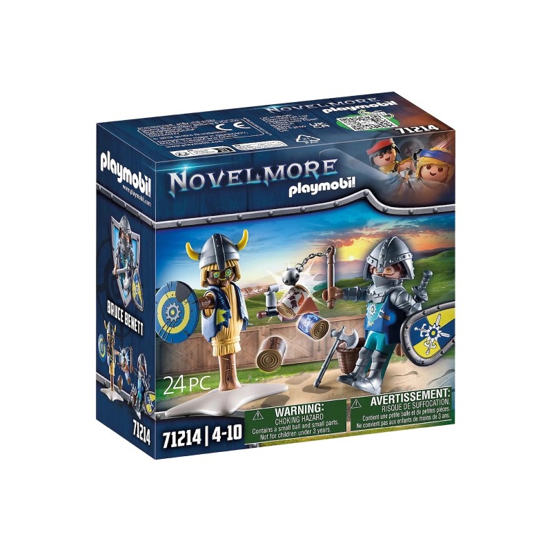 Novelmore Ιππότης Και Σκιάχτρο Εκπαίδευσης 71214 Playmobil