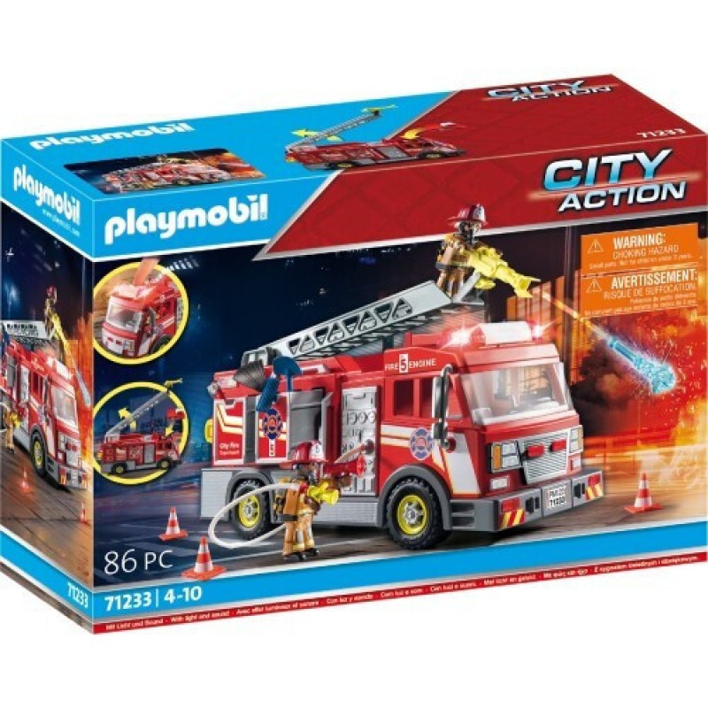 Όχημα Πυροσβεστικής 71233 Playmobil