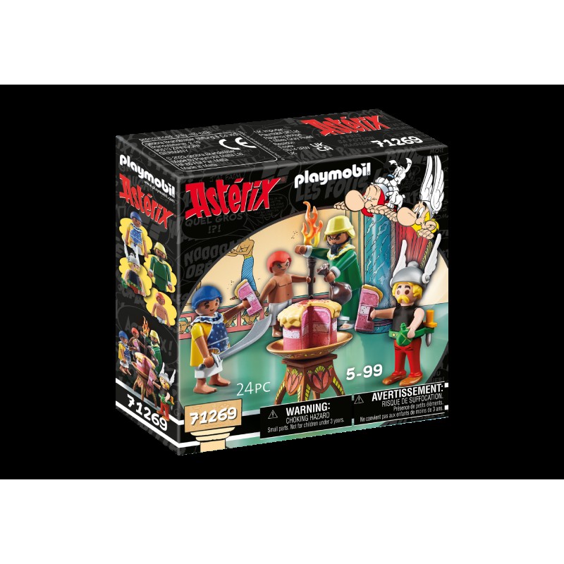 Asterix: Η Δηλητηριασμένη Τούρτα Του Πυραμιδονίς 71269 Playmobil