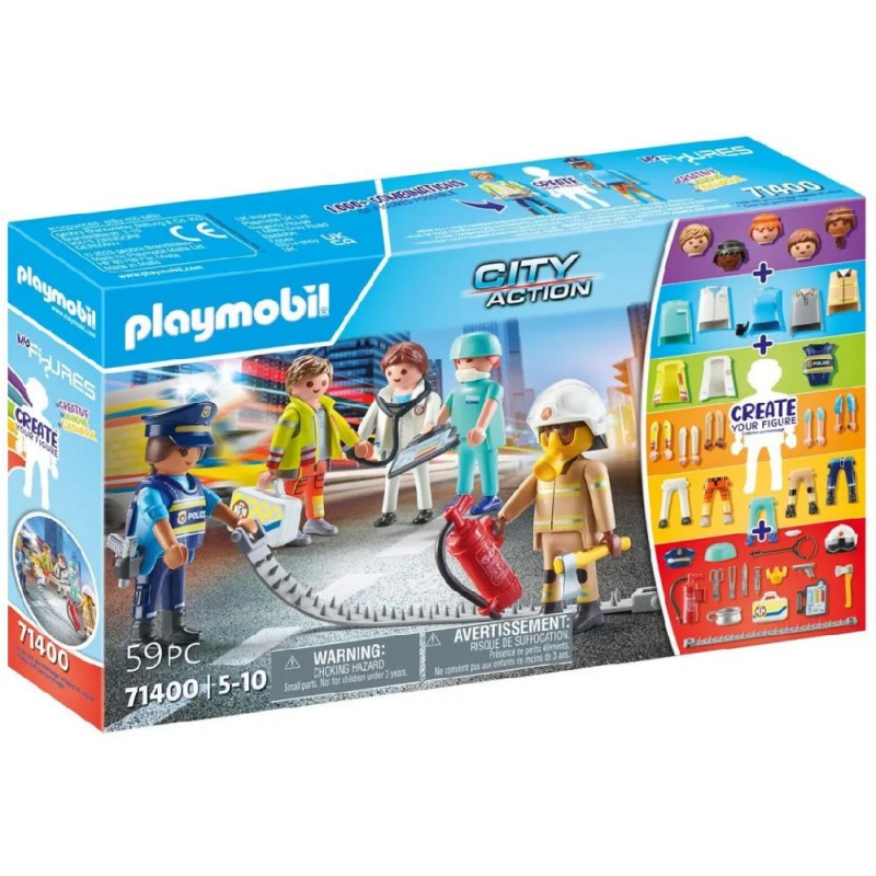 My Figures: Ομάδα Διάσωσης 71400 Playmobil