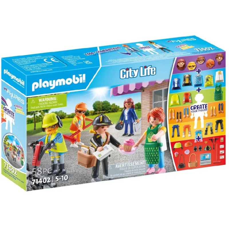 My Figures: Επαγγέλματα Στην Πόλη 71402 Playmobil