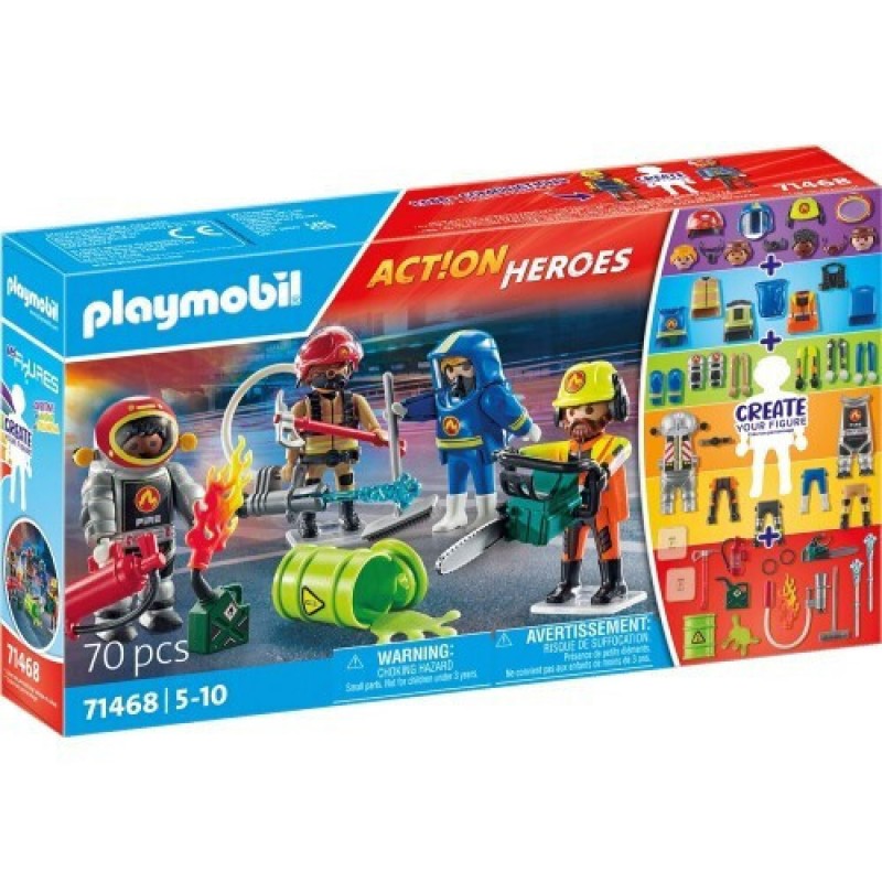 My Figures: Επιχείρηση Πυροσβεστικής 71468 Playmobil