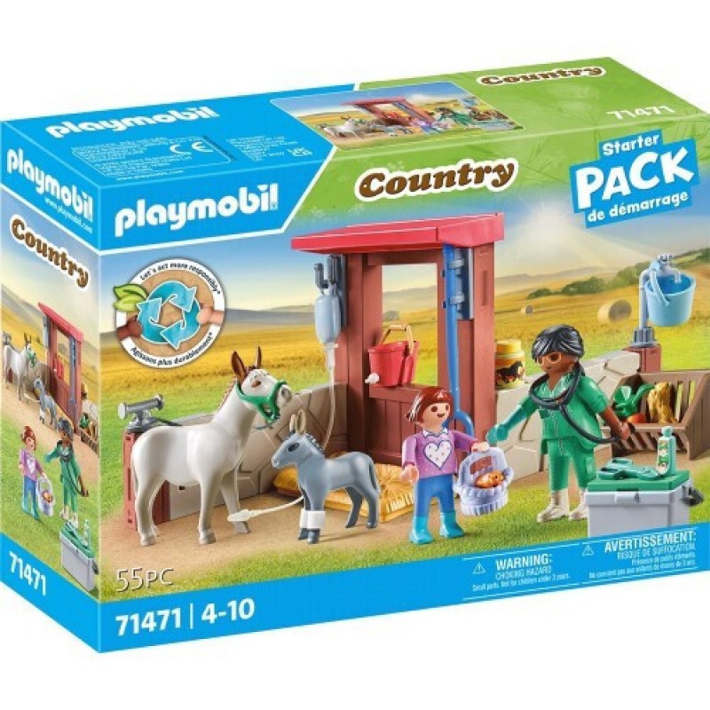 Starter Pack Φροντίζοντας Τα Γαϊδουράκια 71471 Playmobil