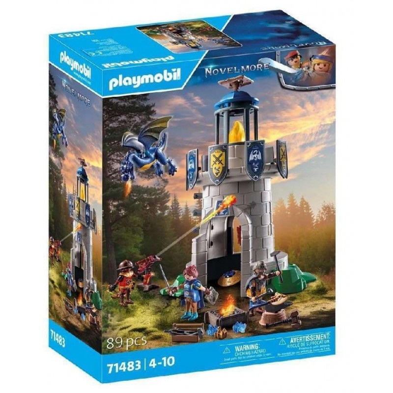 Πύργος Ιπποτών Με Δράκο Και Σιδηρουργό 71483 Playmobil