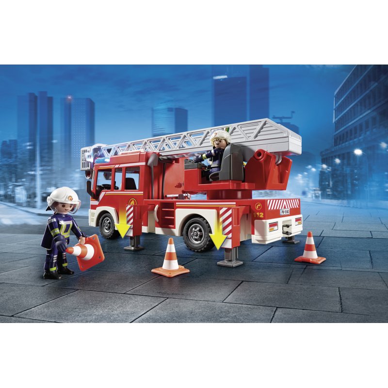 Όχημα Πυροσβεστικής Με Σκάλα Και Καλάθι Διάσωσης 9463 Playmobil