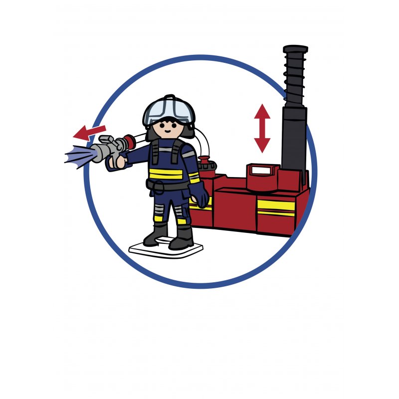 Πυροσβέστες Με Αντλία Νερού 9468 Playmobil