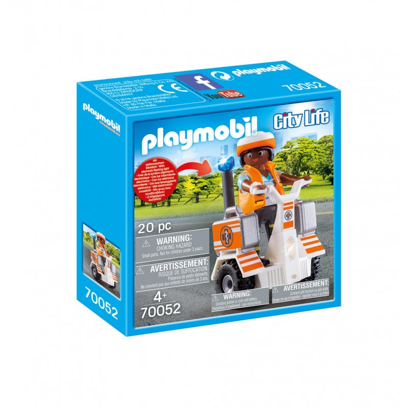 Διασώστρια με Self-balance 70052 Playmobil