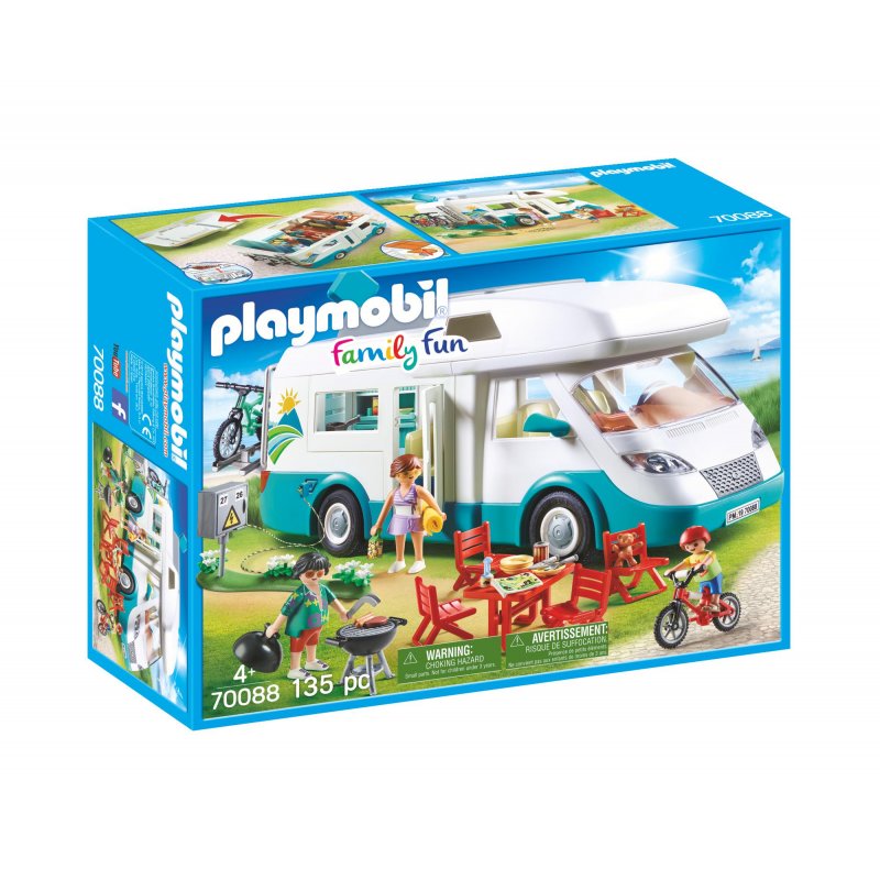 Αυτοκινούμενο Οικογενειακό Τροχόσπιτο 70088 Playmobil