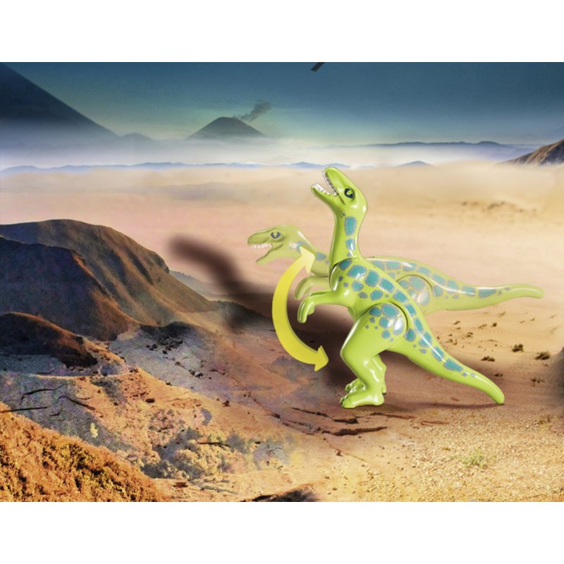 Maxi Βαλιτσάκι Εξερευνητής και δεινόσαυροι 70108 Playmobil