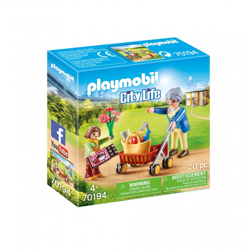 Γιαγιά Με Εγγονή 70194 Playmobil