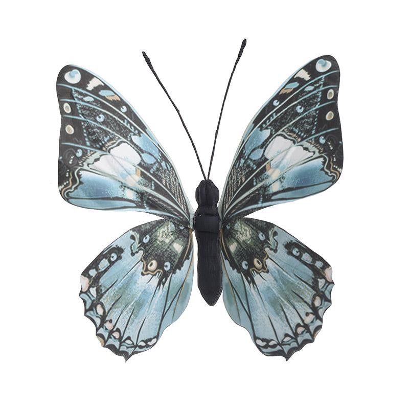 Πεταλούδα Υφασμάτινη Γαλάζια/Μαύρη Υ36εκ