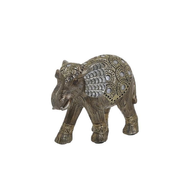 Ελέφαντας Διακοσμητικός Resin Χρυσός 12x5x9εκ