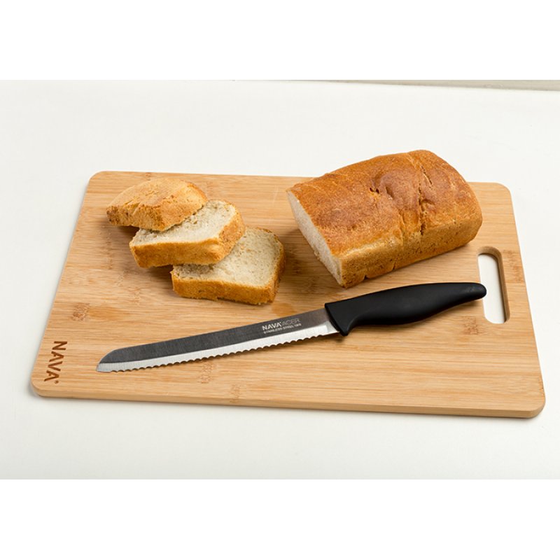Aνοξείδωτο ατσάλινο μαχαίρι ψωμιού 