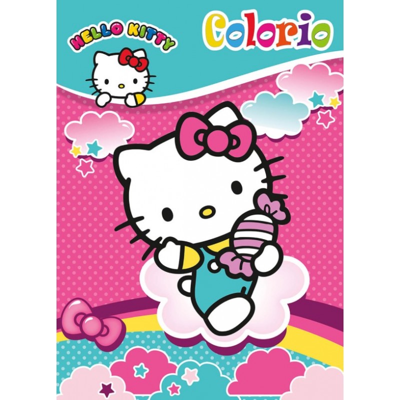 Πυραμίδα Βιβλίο ζωγραφικής Hello Kitty colorio 4 |Pyramida