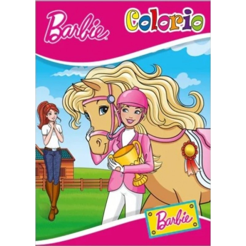 Βιβλίο Ζωγραφικής Barbie Colorio 4 | Pyramida