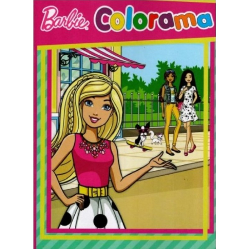 Βιβλίο Ζωγραφικής Colorama Barbie 2 | Pyramida