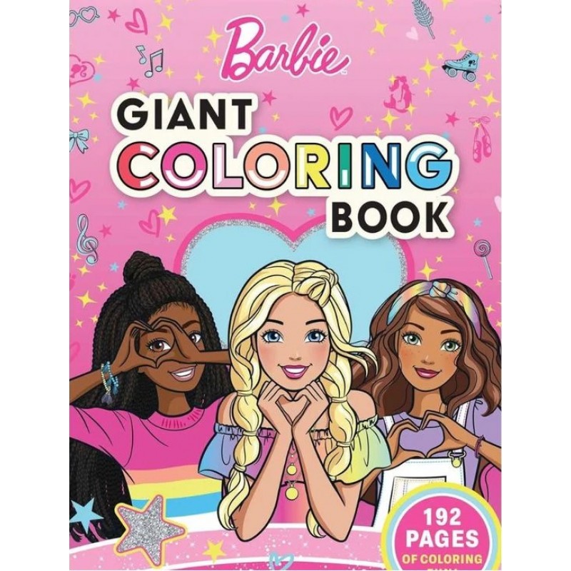 Barbie - Giant Colouring Book (Βιβλίο Ζωγραφικής) | Πυραμίδα