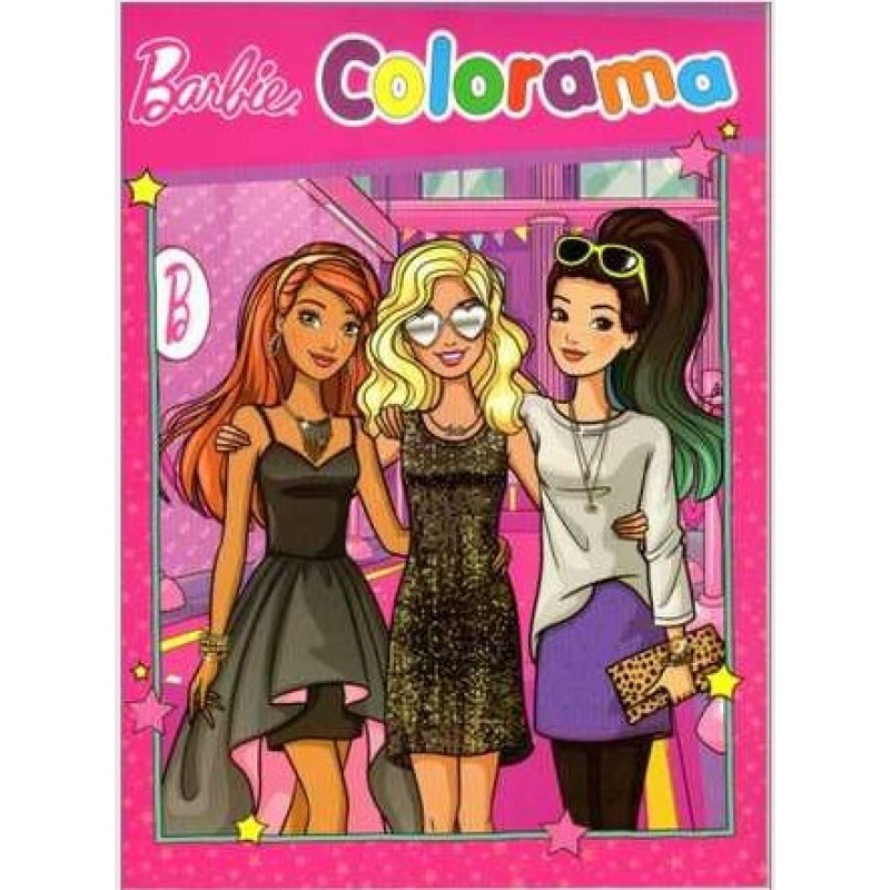 Barbie: Colorama 3 (Φίλες-Έξοδος) - Βιβλίο Ζωγραφικής | Πυραμίδα