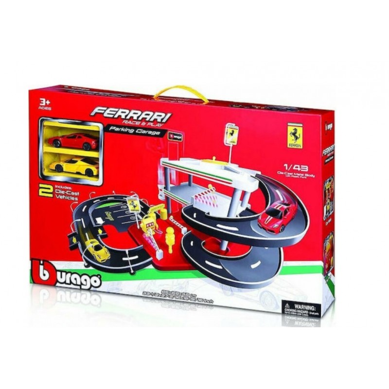 Πίστα Ferrari Race Parking Garage Bburago 