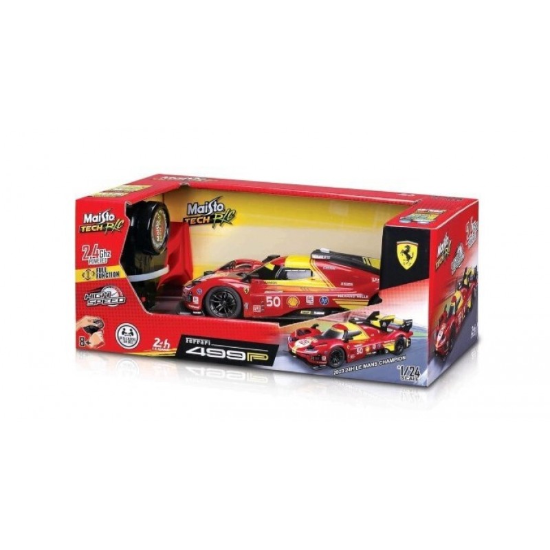 Τηλεκατευθυνόμενο Endurance Racer Rc Ferrari 1:24 499p Lmh Maisto 
