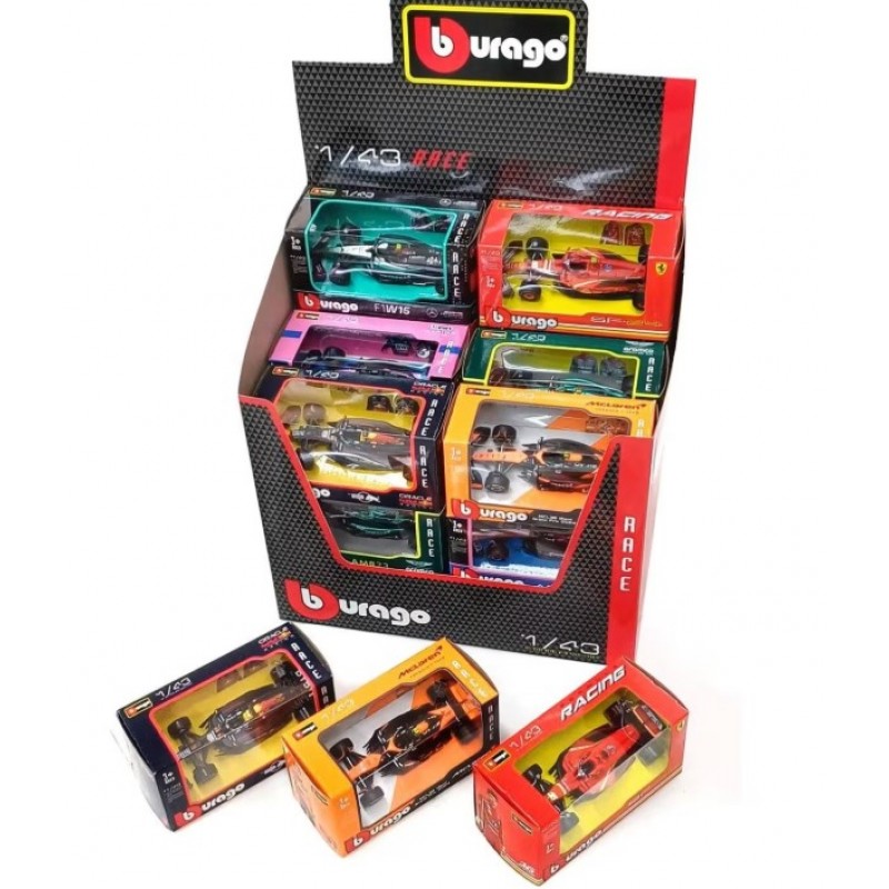 Formula 1 Race F1 All Teams Mixed 1:43 1 Τμχ Bburago 