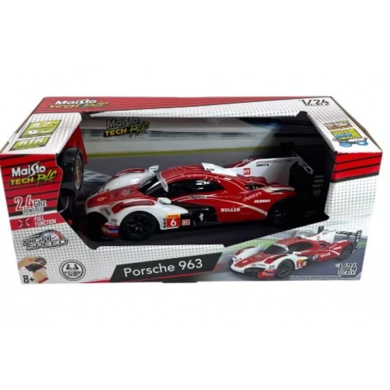 Τηλεκατευθυνόμενο Αυτοκίνητο Porsche 963 1:24 Maisto 
