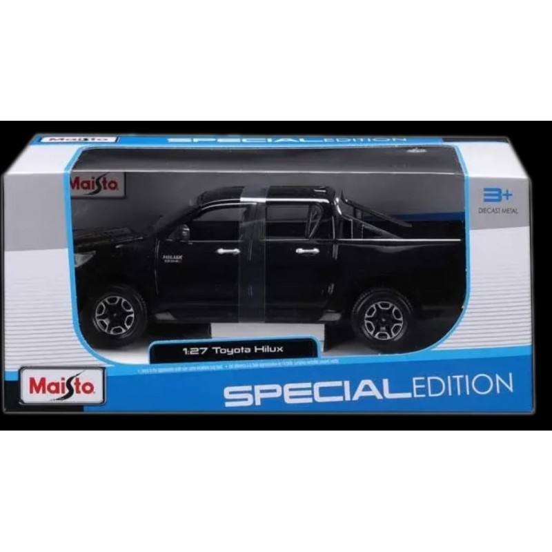 Μινιατούρα 1:27 SP. ED. Toyota Hilux Μαύρο Maisto 