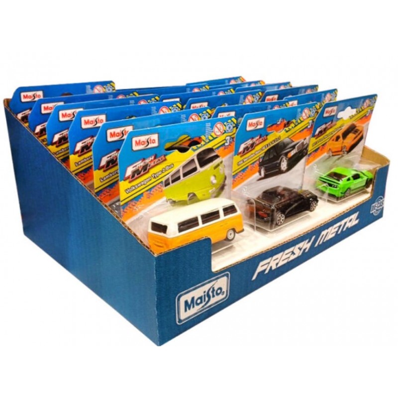 Μινιατούρα FM100 3″ Vehicles With Display Blister Card 1 Τμχ Maisto