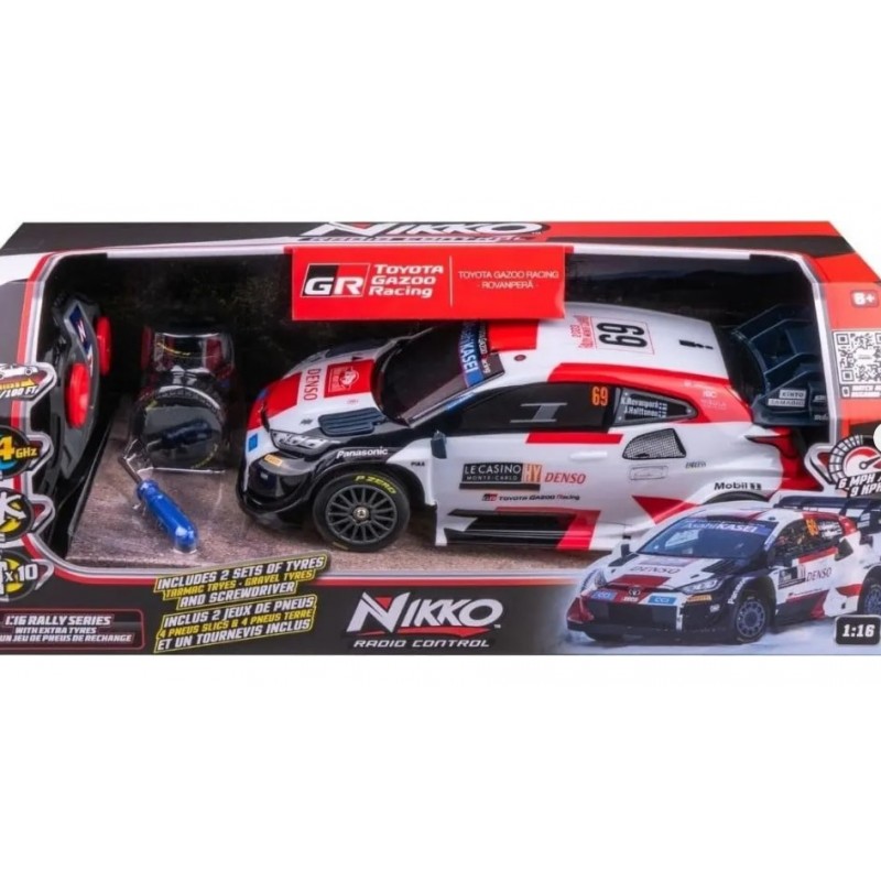 Τηλεκατευθυνόμενο Αυτοκίνητο Toyota 1:16 Nikko Gazoo 