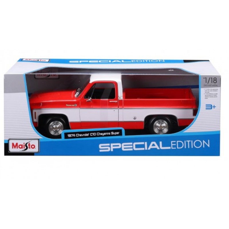 Μινιατούρα Chevrolet C10 Cheyenne Super Special Edition 1974 Maisto 