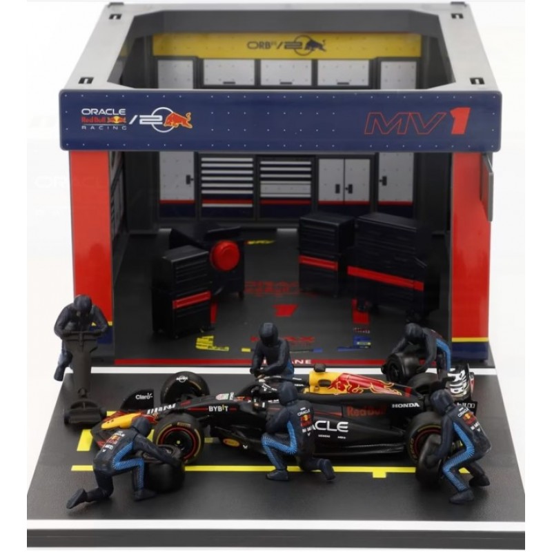 Μεταλλικό Αυτοκίνητο Formula Racing Oracle Red Bull RB20 Max Verstappen Bburago