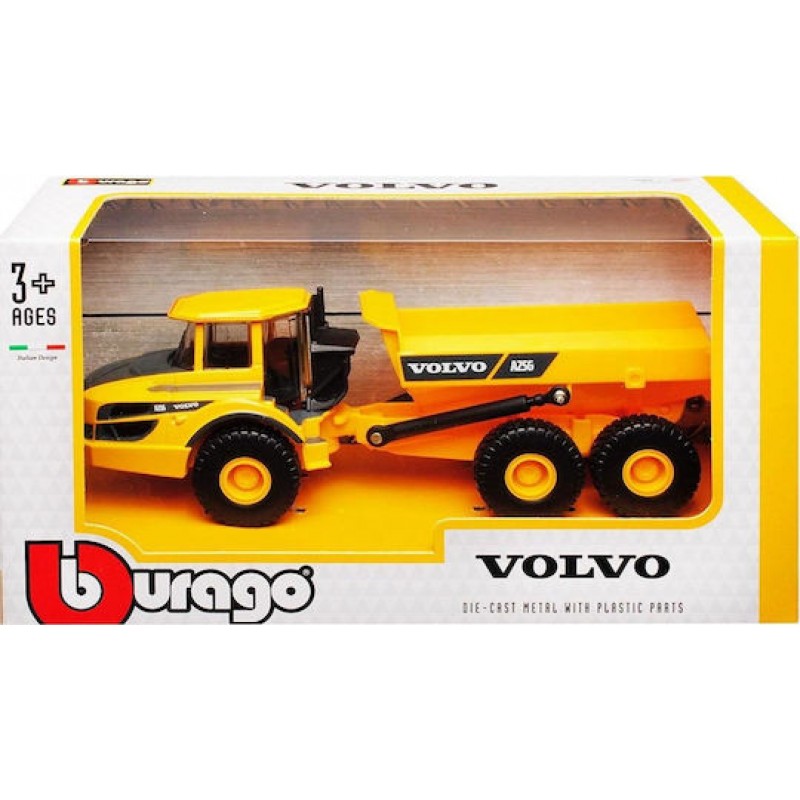 Construction Volvo A25G Φορτηγό 1:50 για 3+ Ετών Bburago 
