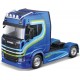 Bburago Street Fire Haulers Custom Cabs Scania 770s Φορτηγό Blue 1:43 για 3+ Ετών
