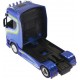 Bburago Street Fire Haulers Custom Cabs Scania 770s Φορτηγό Blue 1:43 για 3+ Ετών